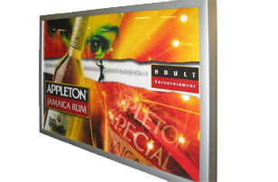 Signs By Web - Indoor Slim Line Aluminum LED Light Box
