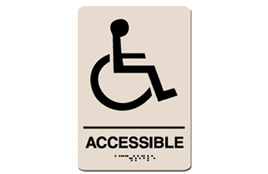 ADA Accessible Sign
