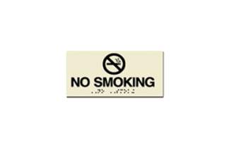 Signs By Web - ADA Wayfinding No Smoking Placard Sign