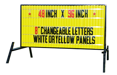 Signs By Web Portable Message Reader Board Sign