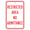 Signs By Web - Restricted Signs
