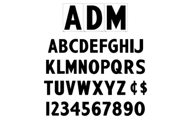 Signs By Web - Changeable Copy Letter Sets